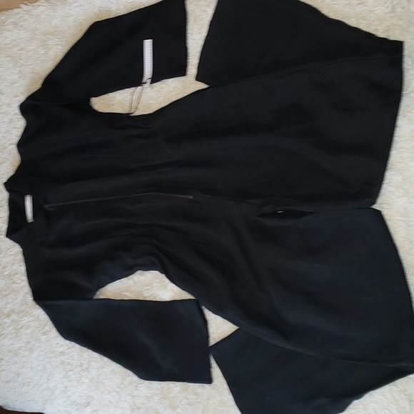 Stillwater The Parker Long Sleeve Jumpsuit Black Medium - Picture 9 of 11